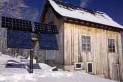Art Studio PV and CC up grade array install Original PV array and modules