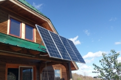 Home Barn Porch Mount seasonal adjusted PV 520 Watt